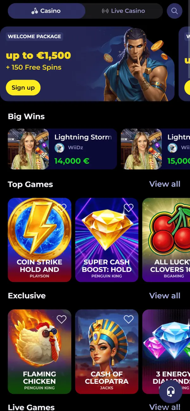 nyxbets Gameplay