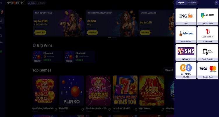 nyxbets Gameplay
