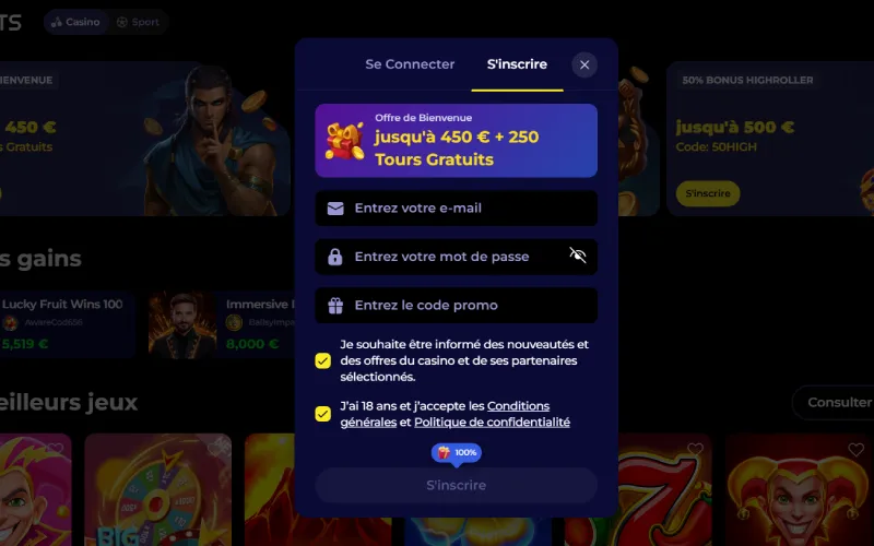 nyxbets Gameplay