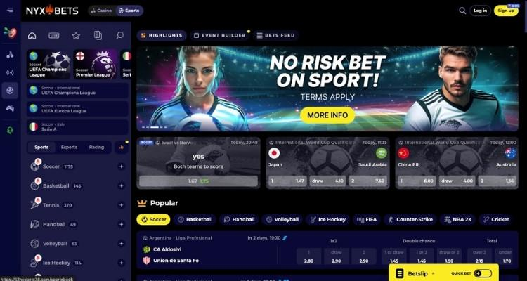 nyxbets Gameplay